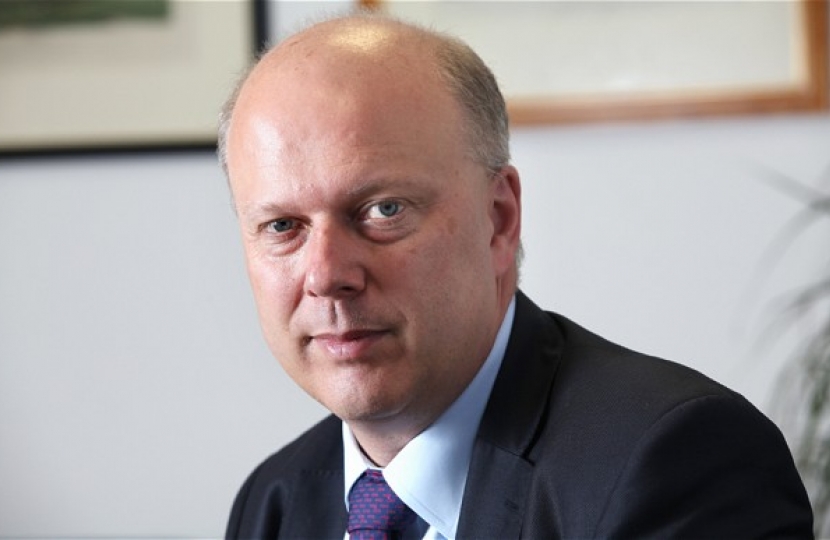 Chris Grayling portrait