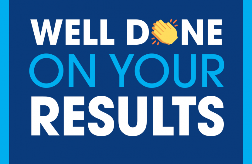 Congratulations on Exam Results