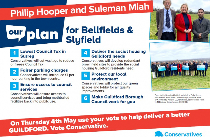 Our Plan leaflet