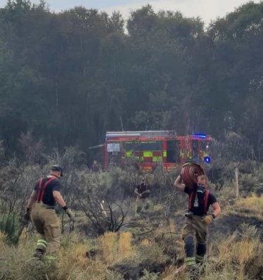 Fire Fighters at Chobham